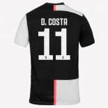 Maglia Juventus NO.11 D.Costa Home 2019 2020 Bianco Nero