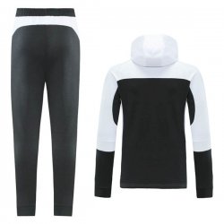 Felpa Cappuccio Marseille 2021 2022 Bianco Nero