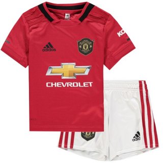 Maglia Manchester United Home Bambino 2019 2020 Rosso