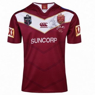 Thailandia Maglia Thurston QLD Maroons 2017 2018 Rosso