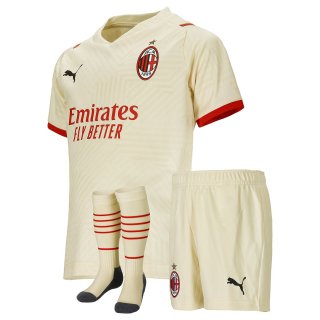 Maglia AC Milan Away Bambino 2021 2022(Niente Calzini)