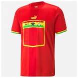 Thailandia Maglia Ghana Away 2022 Rosso Thailandia Maglia Ghana Away 2022 Rosso