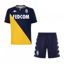 Maglia AS Monaco Away Bambino 2020/2021 Giallo Maglia AS Monaco Away Bambino 2020/2021 Giallo