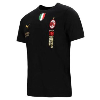 Maglia AC Milan 19 Campion Italia 2022 2023 Nero