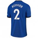 Maglia Chelsea NO.2 Rudiger Home 2020 2021 Blu Maglia Chelsea NO.2 Rudiger Home 2020 2021 Blu