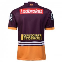 Thailandia Maglia Brisbane Broncos Home 2018 Porpora