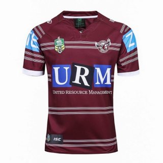 Thailandia Maglia Manly Sea Eagles Home 2017 2018 Rosso