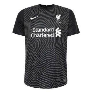Thailandia Maglia Liverpool Home Portiere 2020 2021 Nero