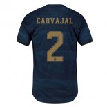 Maglia Real Madrid NO.2 Carvajal Away 2019 2020 Blu