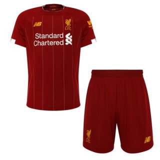 Maglia Liverpool Home Bambino 2019 2020 Rosso