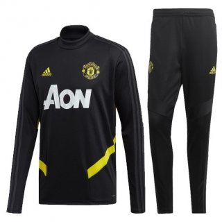 Felpa Bambino Manchester United 2019 2020 Oro Nero