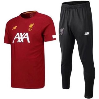 Maglia di Formazione Liverpool Set Completo 2019 2020 Rosso Nero