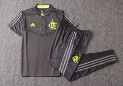 Polo Flamengo Set Completo 2019 2020 Grigio Verde