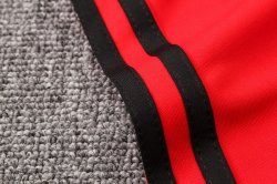 Polo Set Completo Manchester United 2019 2020 Rosso Nero Polo Set Completo Manchester United 2019 2020 Rosso Nero