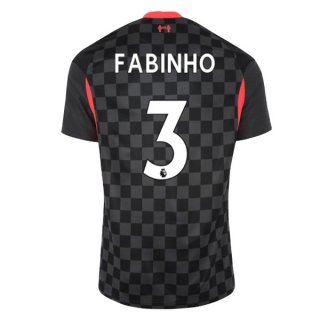 Maglia Liverpool NO.3 Fabinho Terza 2020 2021 Nero