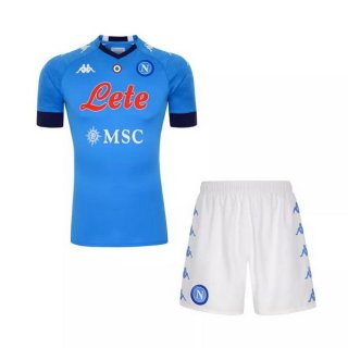 Maglia Napoli Home Bambino 2020 2021 Blu