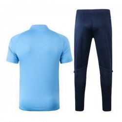 Polo Ajax Set Completo 2020 2021 Blu