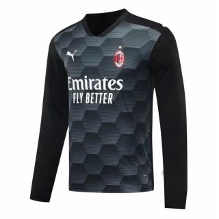 Thailandia Maglia AC Milan Away ML Portiere 2020/2021 Nero