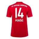 Maglia Bayern Munich NO.14 Perisic Home 2019 2020 Rosso Maglia Bayern Munich NO.14 Perisic Home 2019 2020 Rosso