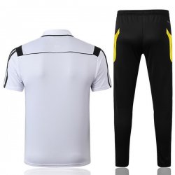 Polo Manchester United Set Completo 2019 2020 Bianco Nero Polo Manchester United Set Completo 2019 2020 Bianco Nero