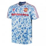 Thailandia Maglia Manchester United Human Race 2020 2021 Blu