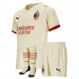 Maglia AC Milan Away Bambino 2021 2022(Niente Calzini)