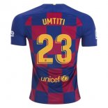 Maglia Barcellona NO.23 Umtiti Home 2019 2020 Blu Rosso