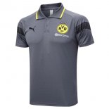 Polo Borussia Dortmund 2023 2024 Grigio