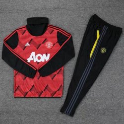 Felpa Manchester United 2019 2020 Rosso Giallo Nero Felpa Manchester United 2019 2020 Rosso Giallo Nero