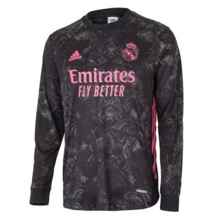 Thailandia Maglia Real Madrid Terza ML 2020 2021 Nero