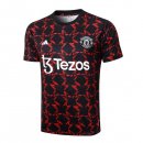 Maglia Formazione Manchester United 2024 2025 Nero Rosso Maglia Formazione Manchester United 2024 2025 Nero Rosso