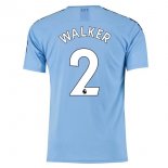 Maglia Manchester City NO.2 Walker Home 2019 2020 Blu