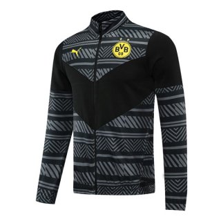 Felpa Borussia Dortmund 2022 2023 Grigio Nero