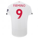 Maglia Liverpool NO.9 Firmino Away 2019 2020 Bianco