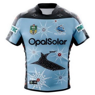 Thailandia Maglia Sharks 2018 Blu