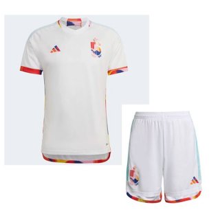 Maglia Belgio Away Bambino 2022 2023