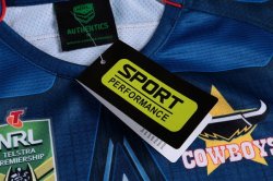 Thailandia Maglia Cowboys Capitan America Blu