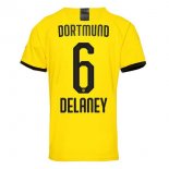 Thailandia Maglia Borussia Dortmund NO.6 Delaney Home 2019 2020 Giallo Thailandia Maglia Borussia Dortmund NO.6 Delaney Home 2019 2020 Giallo