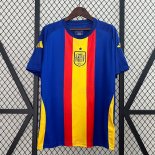 Maglia Formazione Spagna 2024 Blu Maglia Formazione Spagna 2024 Blu