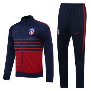 Felpa Atletico Madrid 2020 2021 Blu Navy Rosso