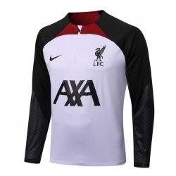 Felpa Liverpool 2023 Bianco Nero Felpa Liverpool 2023 Bianco Nero