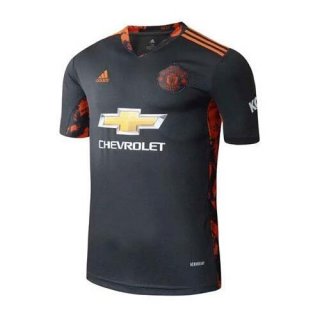Thailandia Maglia Manchester United Home Portiere 2020 2021 Grigio