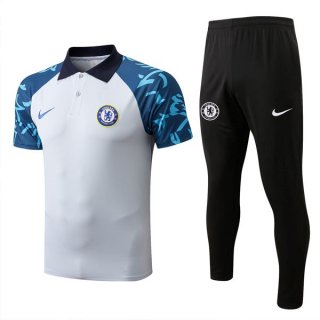 Polo Chelsea Set Completo 2022 2023 Bianco