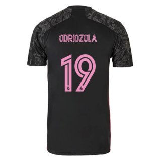 Maglia Real Madrid Terza NO.19 Odriozola 2020 2021 Nero
