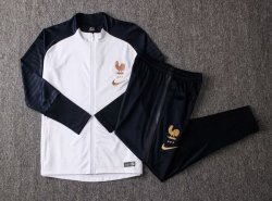 Felpa Francia 2019 2020 Bianco Blu