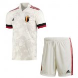Maglia Belgio Away Bambino 2020 Bianco Maglia Belgio Away Bambino 2020 Bianco