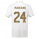 Maglia Real Madrid NO.24 Mariano Home 2019 2020 Bianco