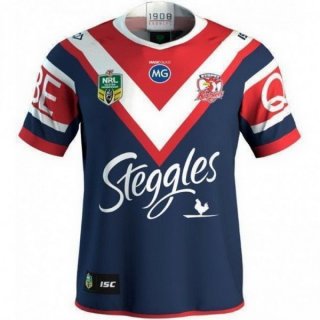 Thailandia Maglia Sydney Roosters Home 2018 Blu