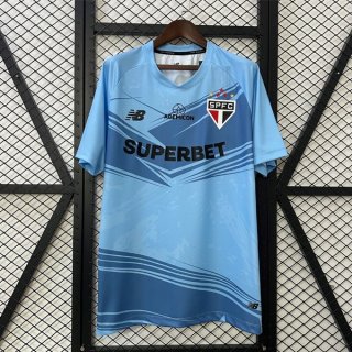 Thailandia Maglia Sao Paulo Pre-Match 2025 2026 Blu