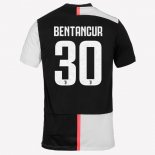 Maglia Juventus NO.30 Bentancur Home 2019 2020 Bianco Nero